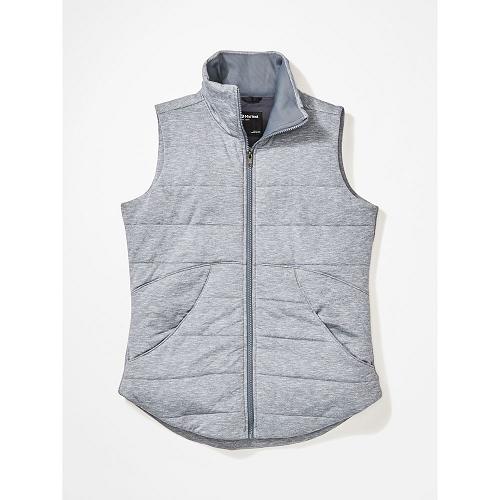 Marmot Visita Jackets - Womens Vest Grey CA9254610 Canada